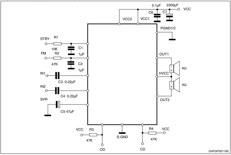 TDA7576B World's First Audio Power Amplifier for Commercial Vehicles such as Trucks and Buses with 24V Operating Voltage